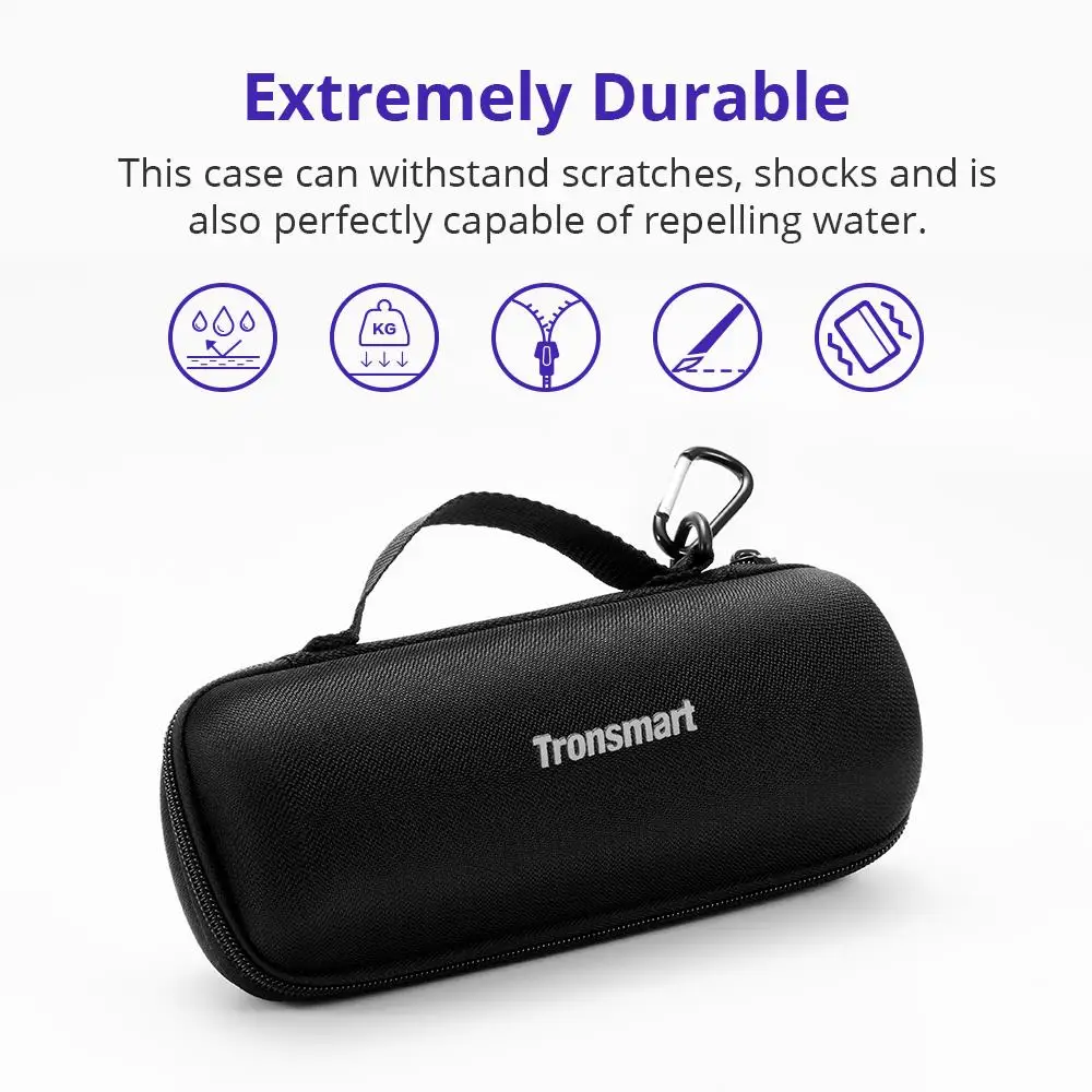 Чехол для переноски Tronsmart T6 портативная Защитная сумка динамиков с карабином Element
