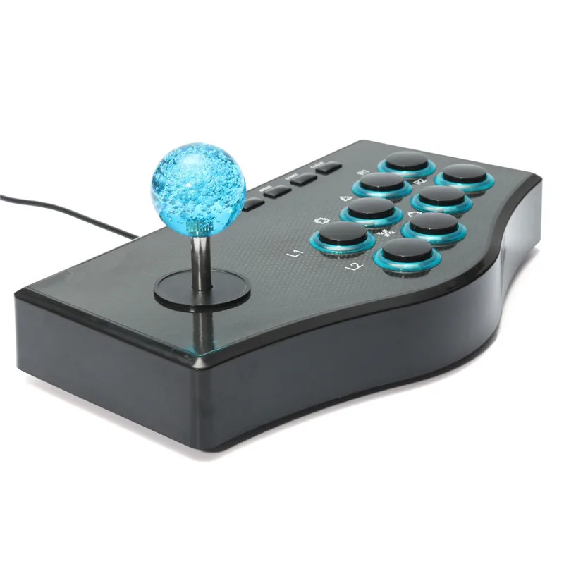 USB Fighting Stick Arcade Joystick Gamepad Rocker Game Controller For