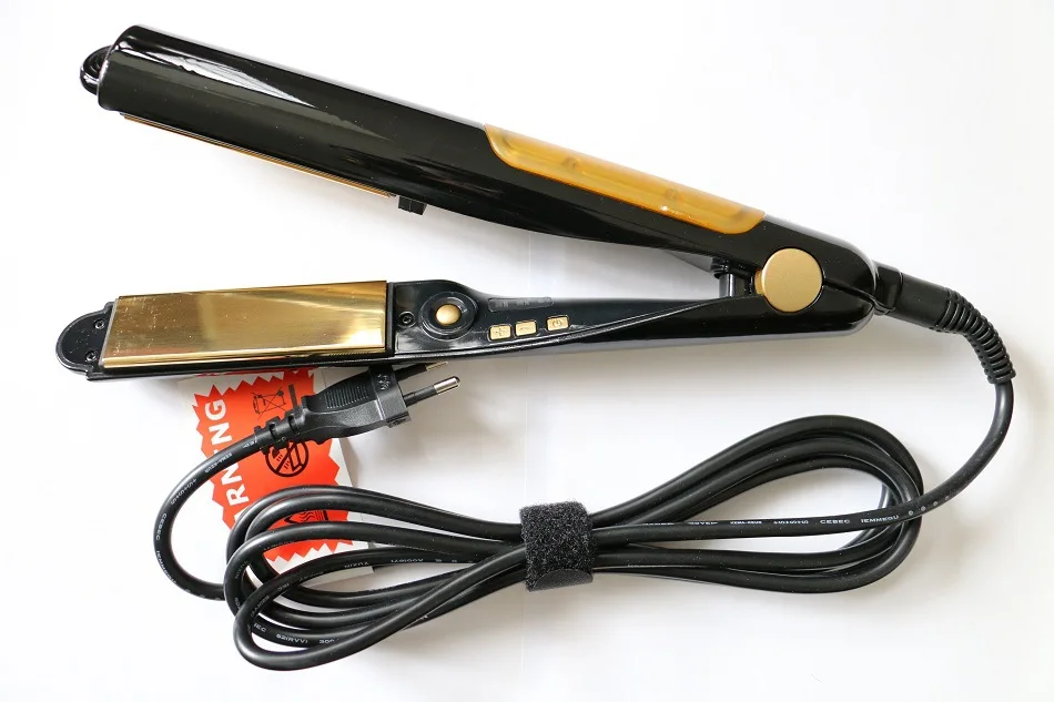 

2 in 1 Ceramic Tourmaline Wet & Dry Professional Rotating Iron Multi-functional Steam Spray Hair Straightener