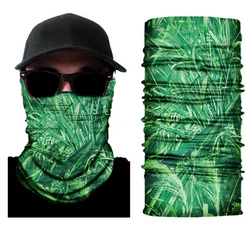 

5pcs/lot Seamless Outdoor Multifunctional Sports Neck Warmer Headscarf Magic Headscarf Jungle Series Bandana A2032YPC