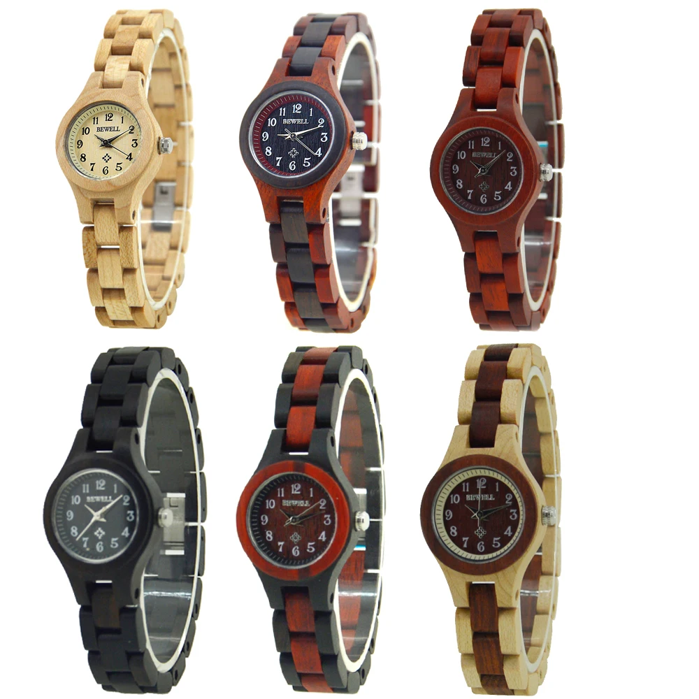BEWELL WOODEN WATCH