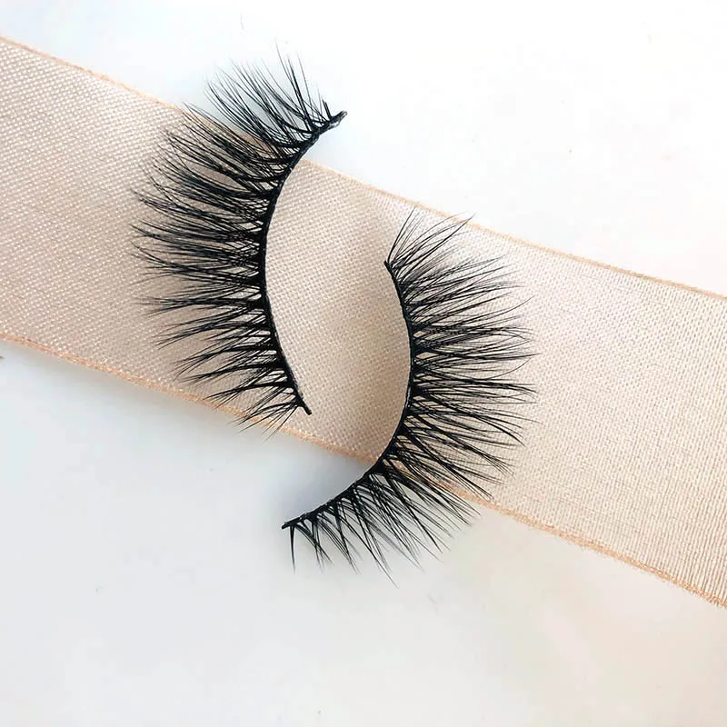 

3D Mink False Eyelashes 25mm Natural Long Extension Eyelash Long Thick Multi-layer Comfortable Handmade Reusable Eyelashes