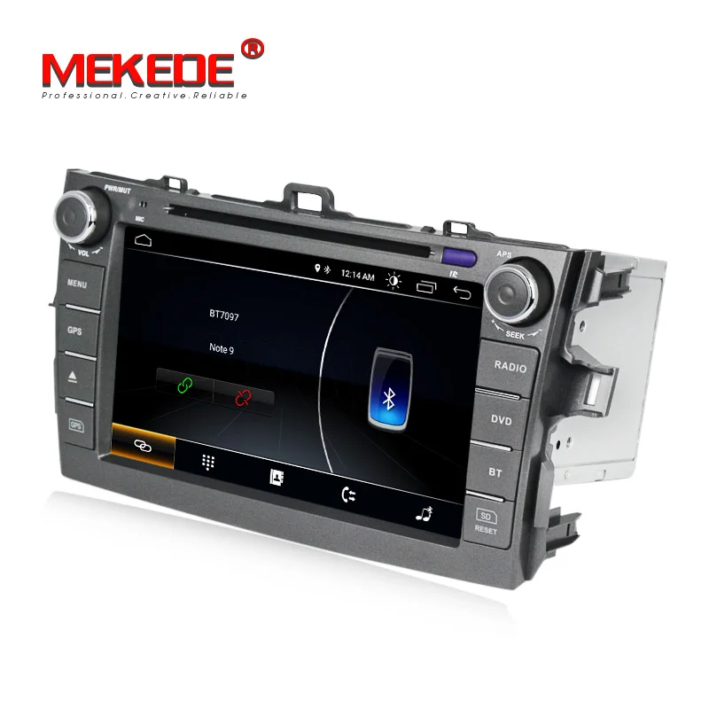 Cheap HD1080 8inch 2din android 8.1 system Car stereo head unit navigation GPS NAVI DVD player fit for toyota corolla 2007-2011 4