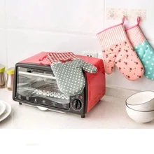 1 шт. Кухня повар пекарь утепленная стеганая перчатки рукавицы теплоизолирующая подкладка Пособия по кулинарии инструменты прихватка Прихватки NF 009