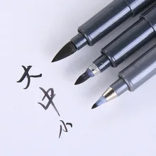 Каллиграфия ручка для подписи китайский изучение слов японский материал кисть с надписью художественные маркеры канцелярские принадлежности Школьные принадлежности