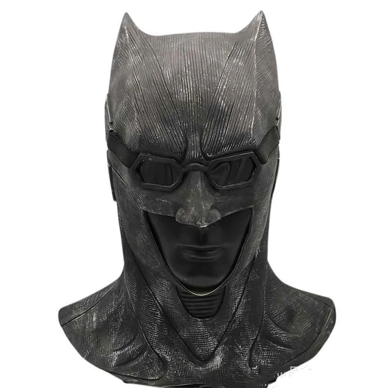 

Batman The Dark Knight Mask Latex Realistic Halloween Full Face Mask Masquerade Carnival Party Cosplay Prop Party Costume