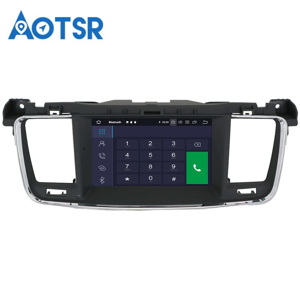 Автомобильный DVD плеер Android 9 0 4 + 32 ГБ gps навигация радио стерео для PEUGEOT 508 2011 2012 2013