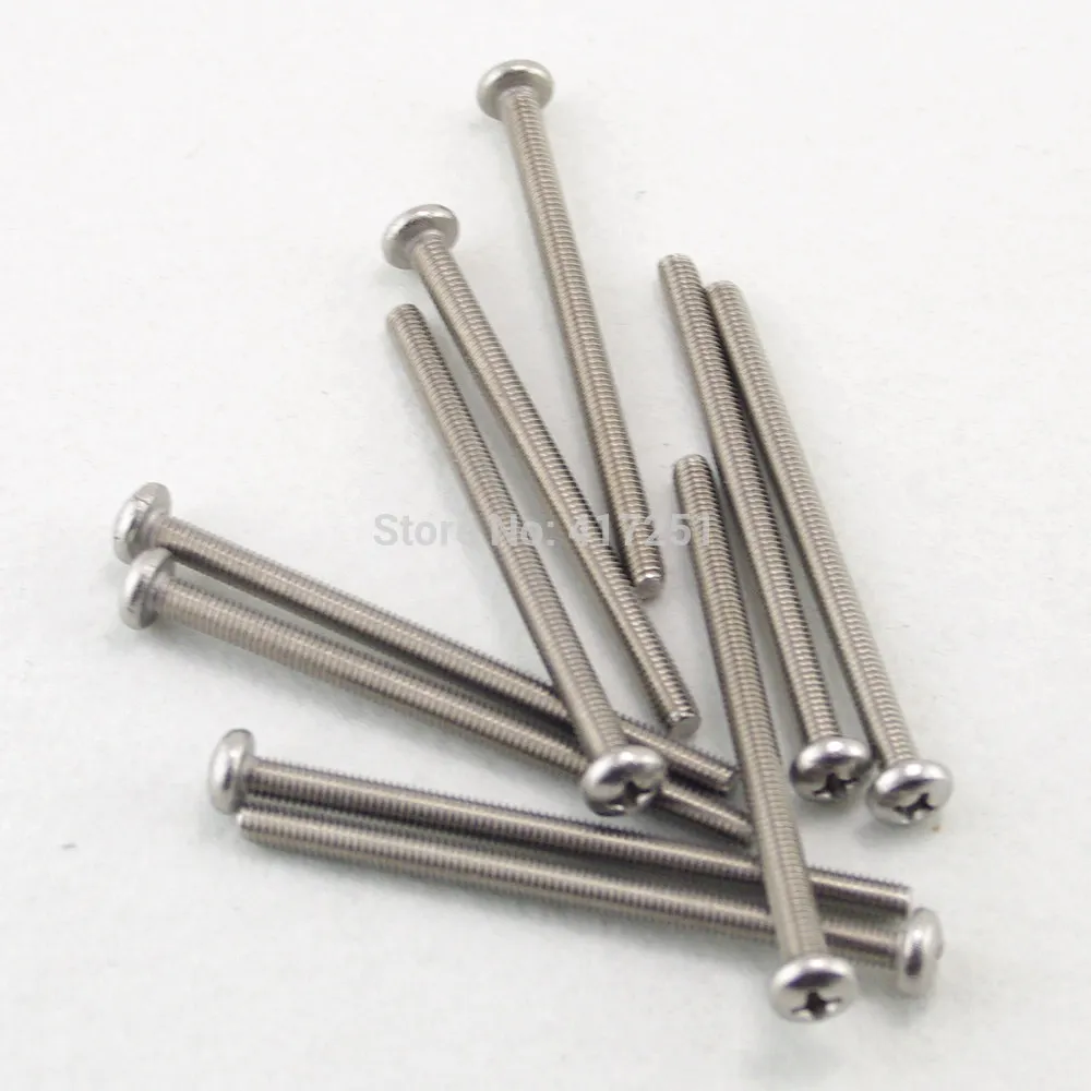 

Metric M5*40mm Stainless steel Cross Recessed Pan Head Screws Fasteners