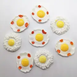 Simulation d'œuf, nourriture, Fruits et légumes, 8 pièces, jouet pour enfants, maison, décoration de mariage, accessoires d'enseignement, jouets de cuisine 