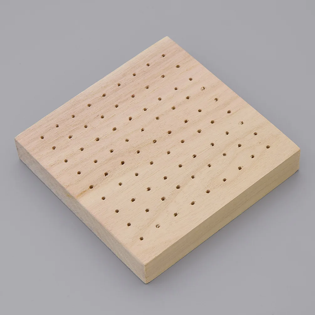 Новая круглая квадратная деревянная модель Базовая штепсельная доска Diy Инструменты для моделирования аксессуар для скульптуры глиняные инструменты для гончарного дела - Цвет: Square