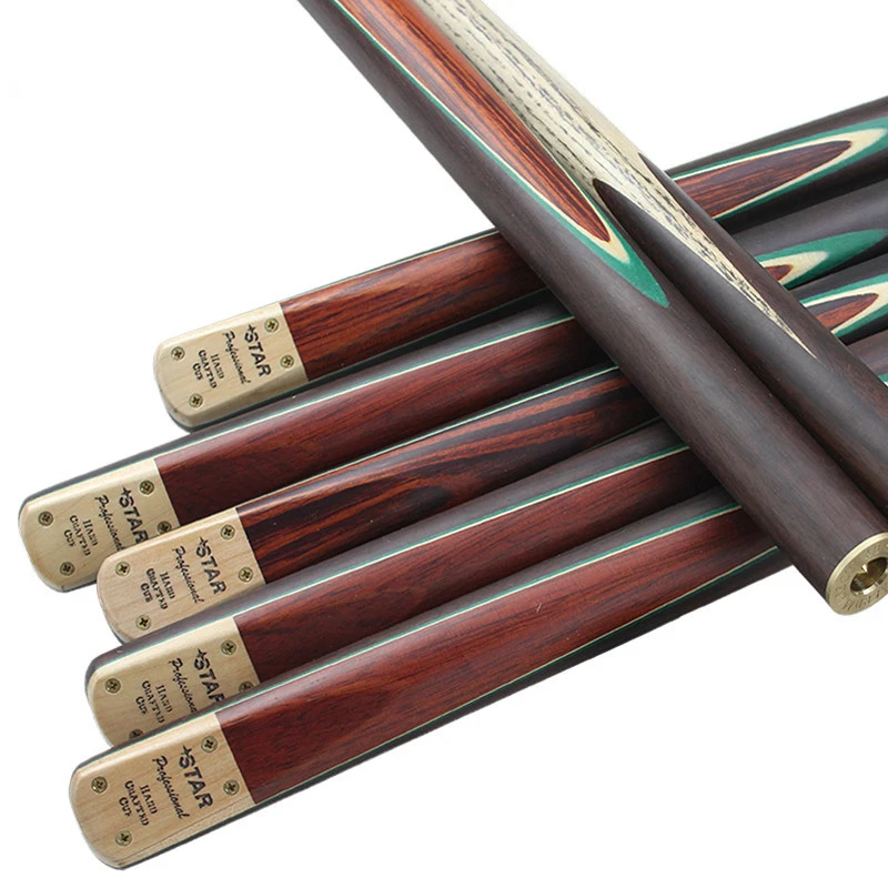 STAR 3/4 Snooker Cue Kit Stick with Case with Extension Billiard Stick 9.8mm Tip 145 cm 18 oz