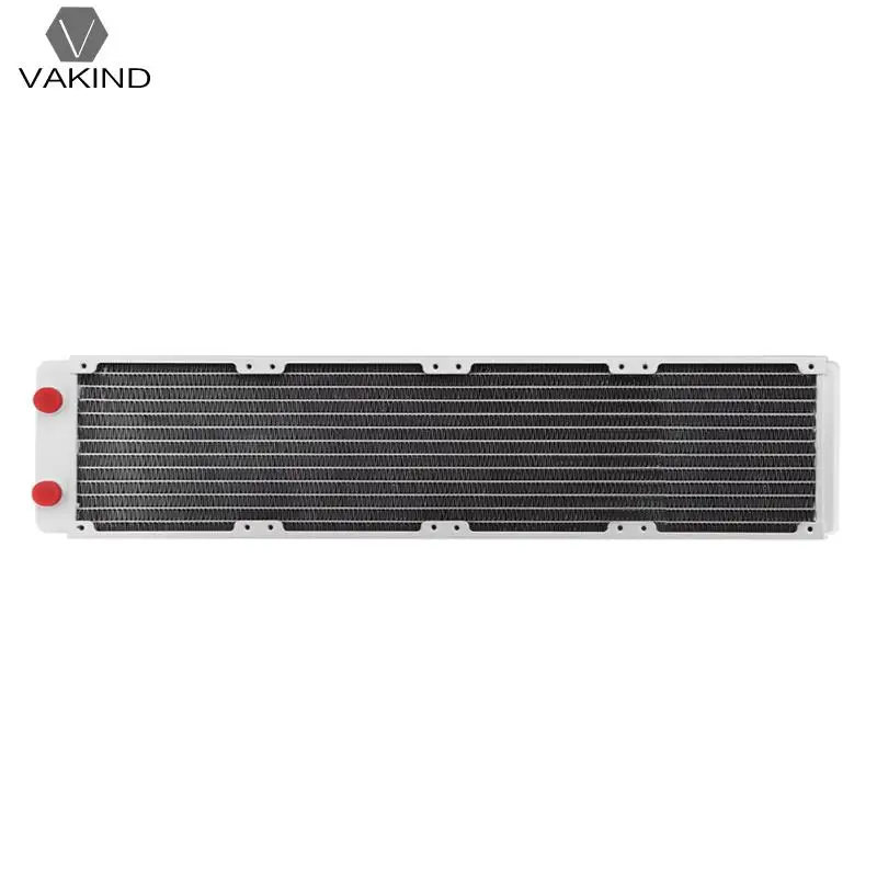

480mm 12 Tubes G1/4 Thread Copper Computer Water Discharge Liquid Heat Radiator Exchanger for PC Water Cooling System