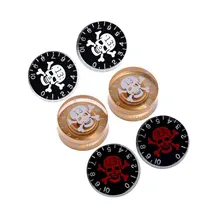 Управления череп головы гитары громкость тон ручка для Гибсон лес Пол замена гитары - Цена за 1 штуку