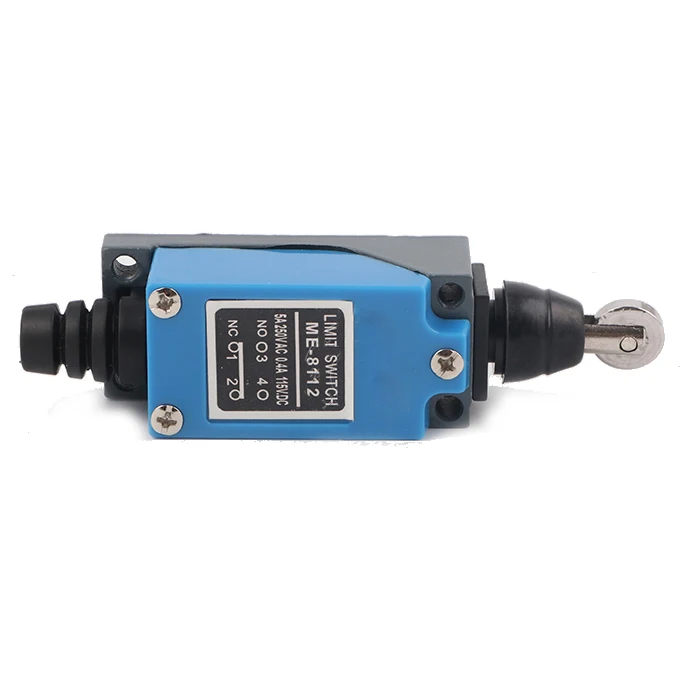 

Black+blue mini trip switch TZ ME 8112 micro-switch limit switch plunger wheel power switch 2pcs