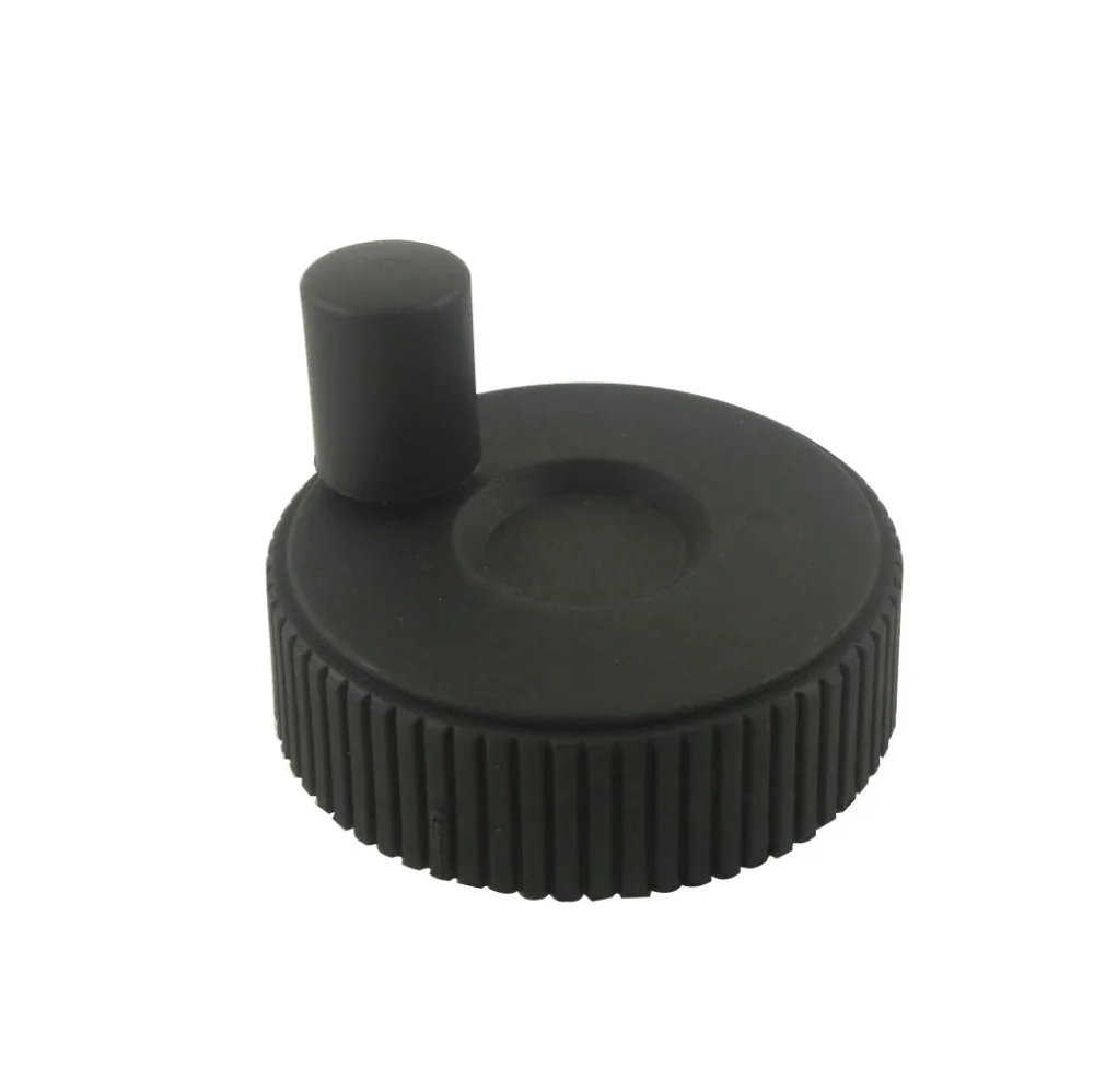 Punho Rotativo m6 10 Baquelite 6×50 8×50 10×50 x 60 mm Preto Roda de Mão Pcs