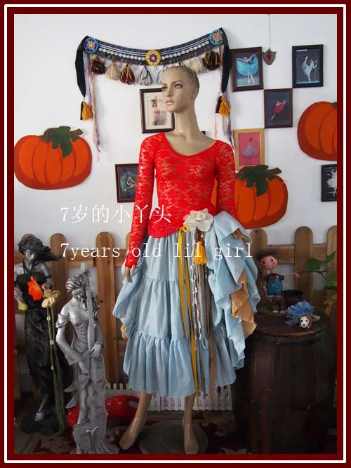 

Lace Belly Dance Long Top DP48