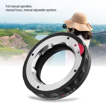 

New LM-NZ Macro Lens Adapter Ring for Leica M L/M Lens to for Nikon Z Mount Z6 Z7 Mirrorless Camera Lens Adapter Ring