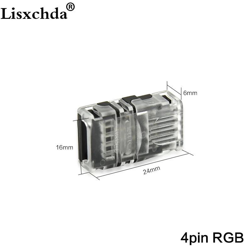 5 шт./лот 4pin 10 мм RGB/5pin 12 RGBW светодио дный провода разъема для IP65 Водонепроницаемый