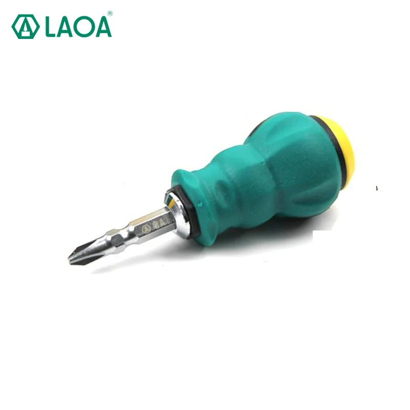 

LAOA Mini Double End Screwdriver Phillips and Slotted Screwdrivers tornavida seti tournevis LA612638
