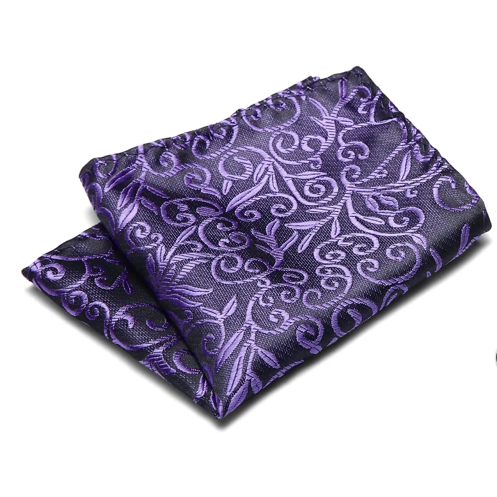 

Square Pockets Colorful Floral Pocket Square Women Handkerchiefs Woven Men Casual Handkerchief Towels 10 pcs for 5% discount
