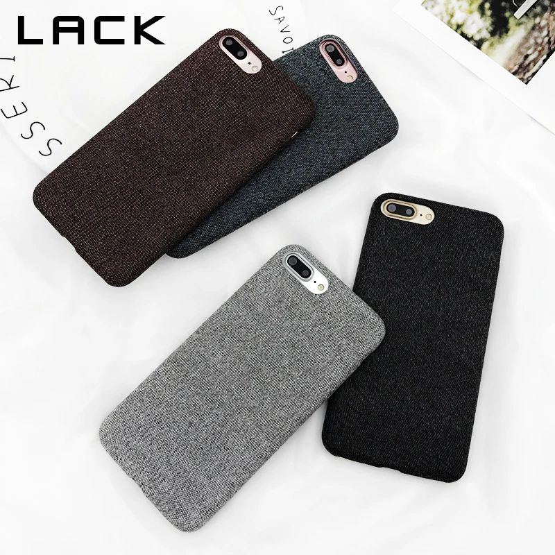 

LACK Retro Warm Fuzzy Phone Case For iphone 7 Case Fashion Soft Cloth Skin Back Cover Solid Color Cases For iphone7 7 Plus Coque