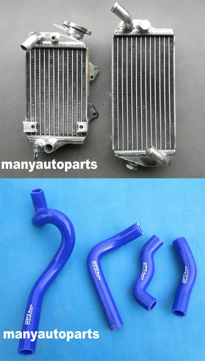 For 1993-1994 1995 1996 Kawasaki KLX650 Green Pipe Silicone Radiator Hose