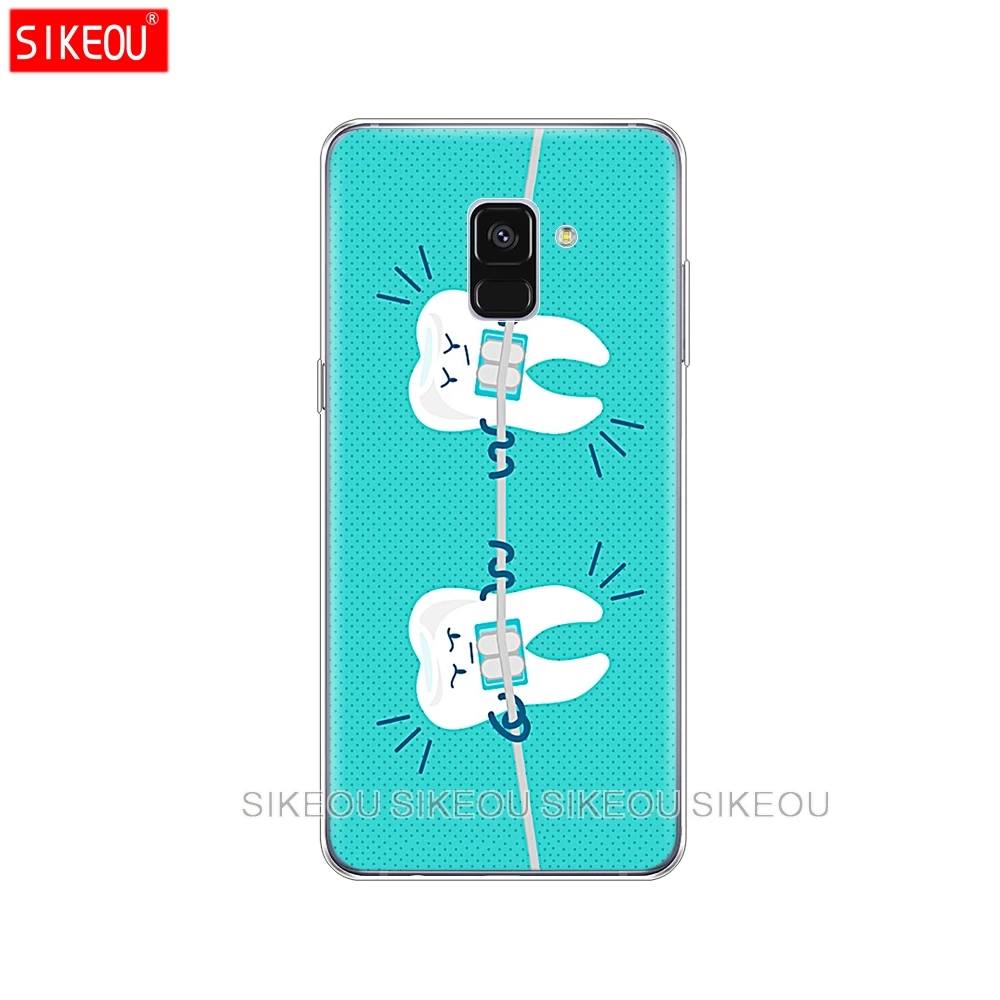 Силиконовый чехол для телефона Samsung Galaxy A6 A8 2018 A3 A310 A5 A510 A7 2016 2017 стоматологический