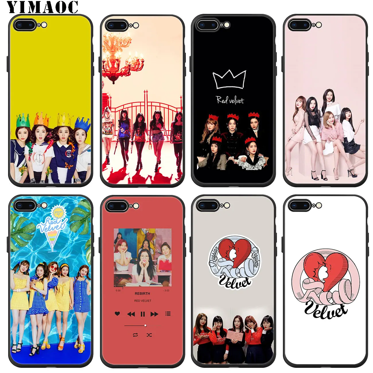 Мягкий силиконовый чехол YIMAOC из красного бархата для iPhone 11 Pro XS Max XR X 6 6S 7 8 Plus 5 5S SE 10
