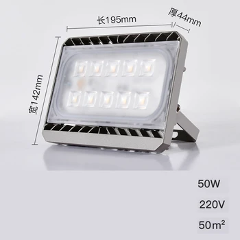 

waterproof spotlight LED outdoor flood Lamp Cree light source high power advertising sign lighting KST CD05 W01