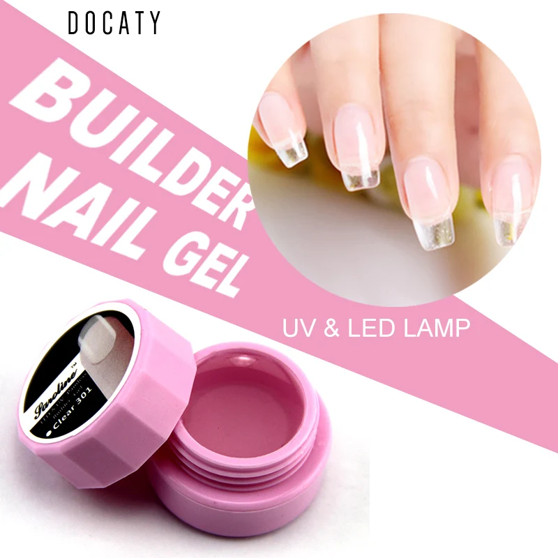 

Docaty Hybrid Varnishes Primer for Nails Gel for Nail Extensions Everything for Manicure Uv and Led Lamp Semi Permanent Enamels