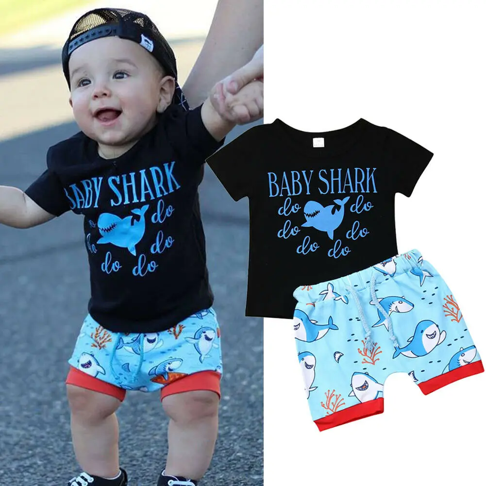 Infant Baby Girl Clothes Set Summer Newborn Shirt Short Set Two Piece Short Sleeve Outfit Headband 0-3t