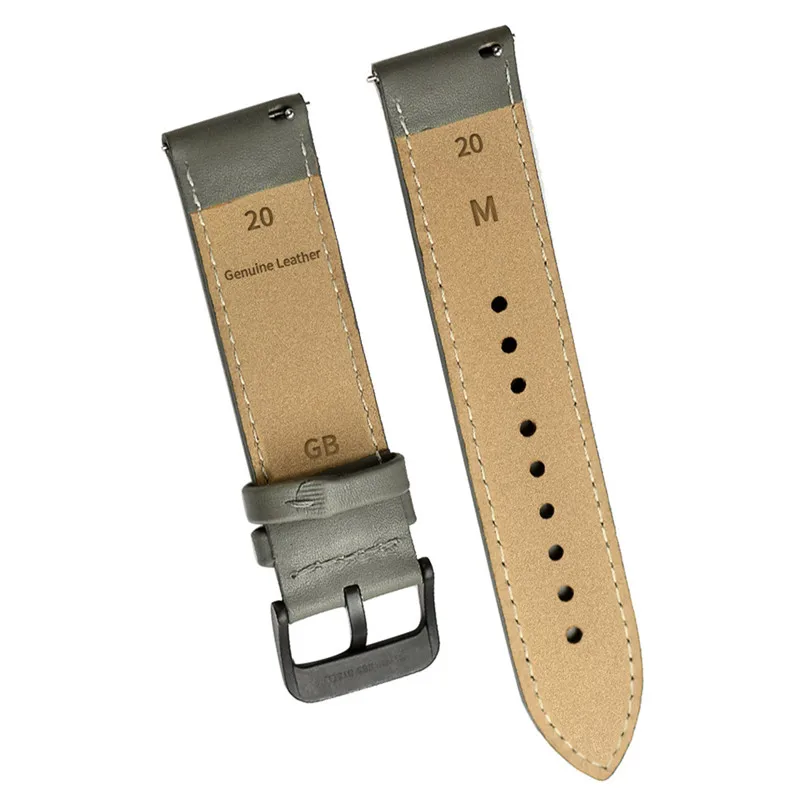 Leather Watch Band Replacement Watch Wrist Strap Band For Samsung Galaxy Watch active 20mm 220mm Softness Elegant 40MR2731