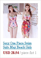 Сплошной Ремешок Купальник Для женщин летние купальные костюмы, новинка, принт с Высокая Талия полиэстер пляжное платье Sierra Surfer плюс Размеры купальные костюмы спортивные