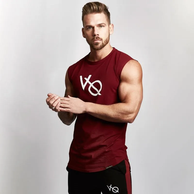 2018 Summer Running Vest Men Quick Dry Bodybuilding Undershirt Sleeveless t shirt Men Gym Fitness Tank Top Sport Vest Clothing 