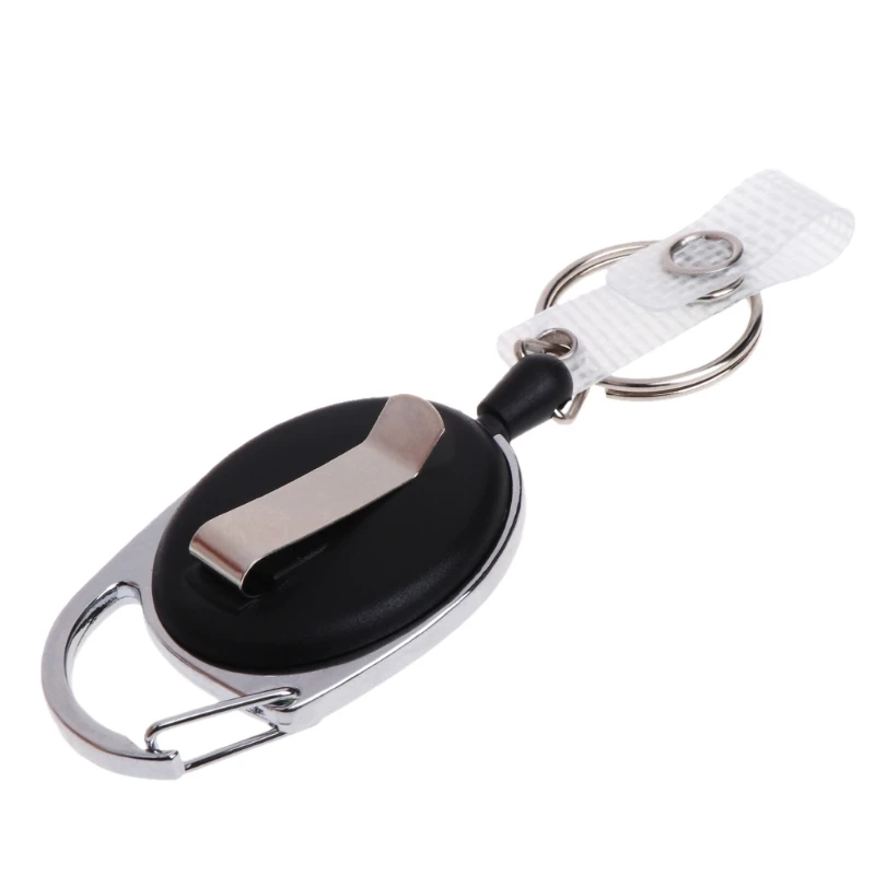 

Fishing Zinger Retractor Key Ring Reel Holder Retractable Nylon Cable Back Clip Retail/Wholesale Support