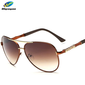 

DIGUYAO oculos de sol feminino 2020 Women sun Glasses Metal Pilot Brand Sunglasses Gradient mirror Lens oculos ciclismo men