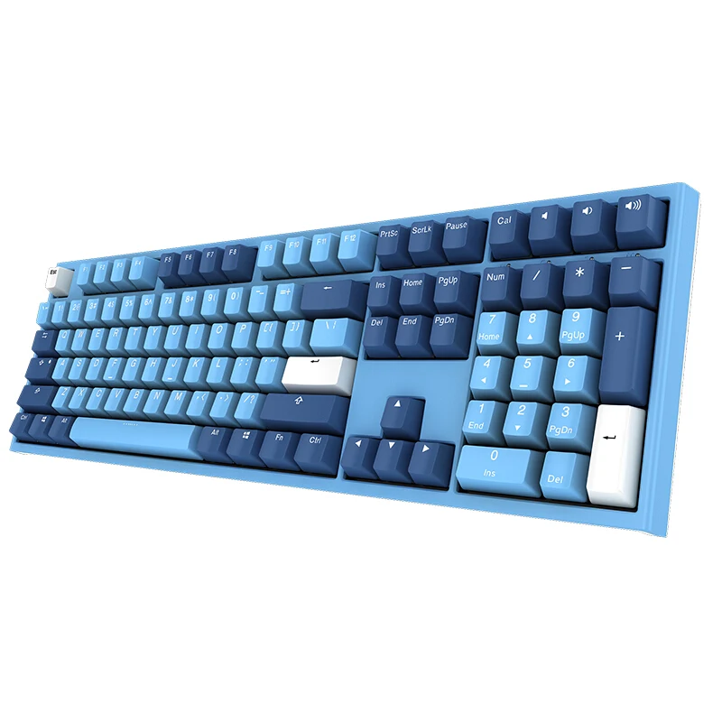 Клавиатура AKKO X Ducky One 2 Ocean Star 108 клавиши Cherry MX Переключатель PBT Механическая