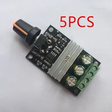 5 шт. DC6V 12 В 24 В 28 В DC 3A 80 Вт PWM Скорость Управление; регулируемый переменная Скорость Управление с трёхполюсный выключатель потенциометра