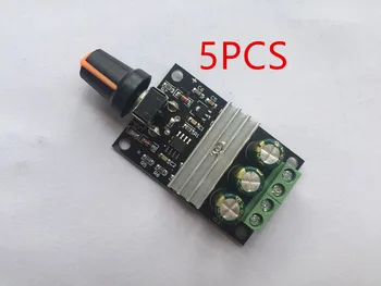 

5PCS DC6V 12V 24V 28V DC 3A 80W PWM Motor Speed Controller Regulator Adjustable Variable Speed Control With Potentiometer Switch