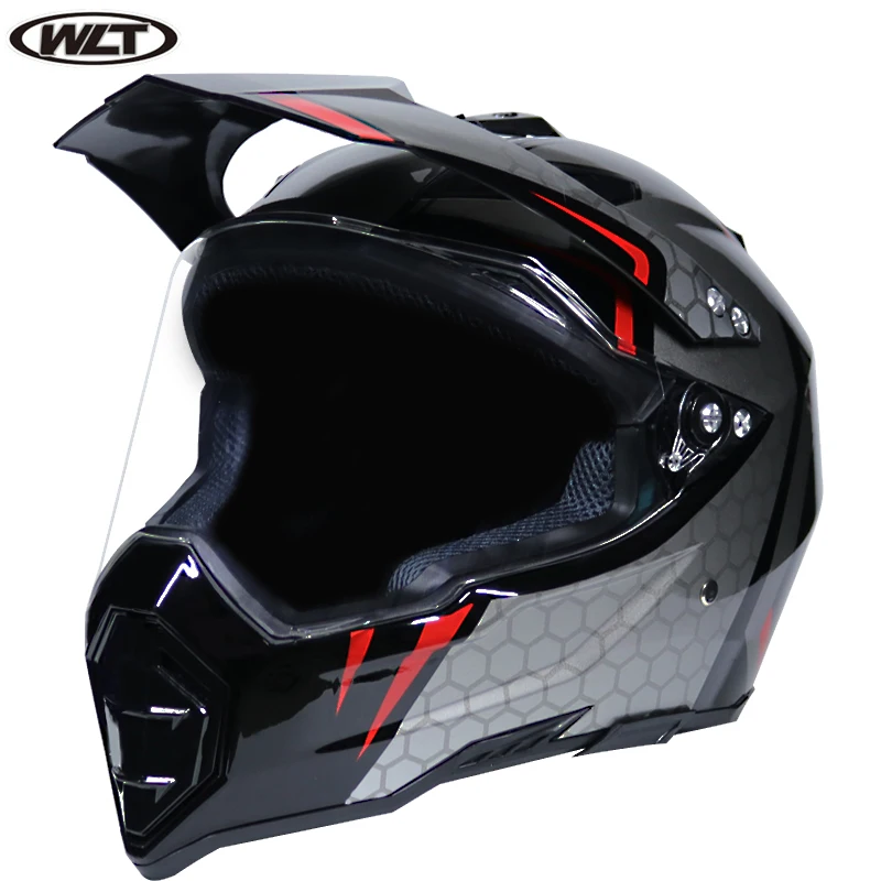 Профессиональный ABS шлем для бездорожья, мотоциклетный шлем для езды на горном велосипеде, шлем для мотокросса - Цвет: 18