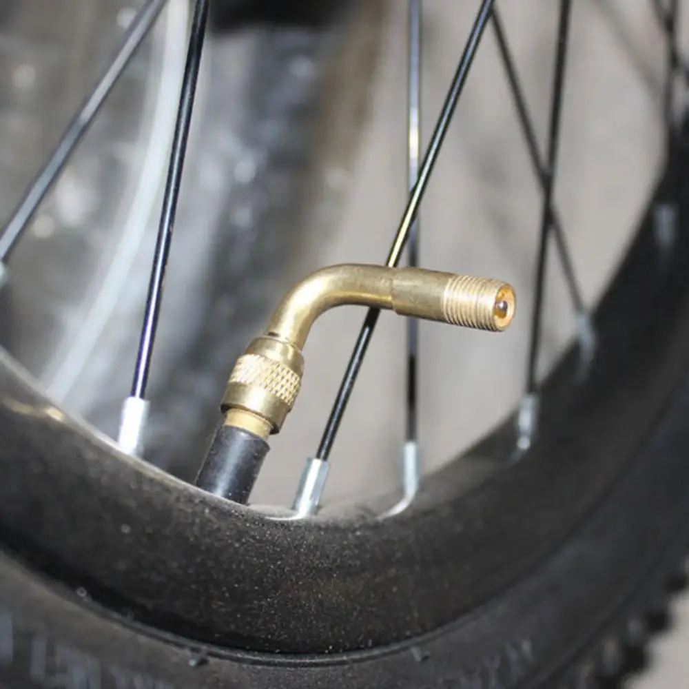 45/90/135 Degree Angle Brass Air Tyre Valve Valve Stem With Extension Adapter For Car Truck Motorcycle Etc Built-in Valve Core