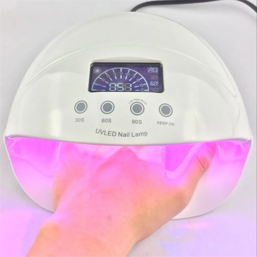 2018-New-SUN-5-SE-UV-LED-Nail-Dryer-50W-Auto-Sensor-Smart-Nail-Lamp-28Leds (4)