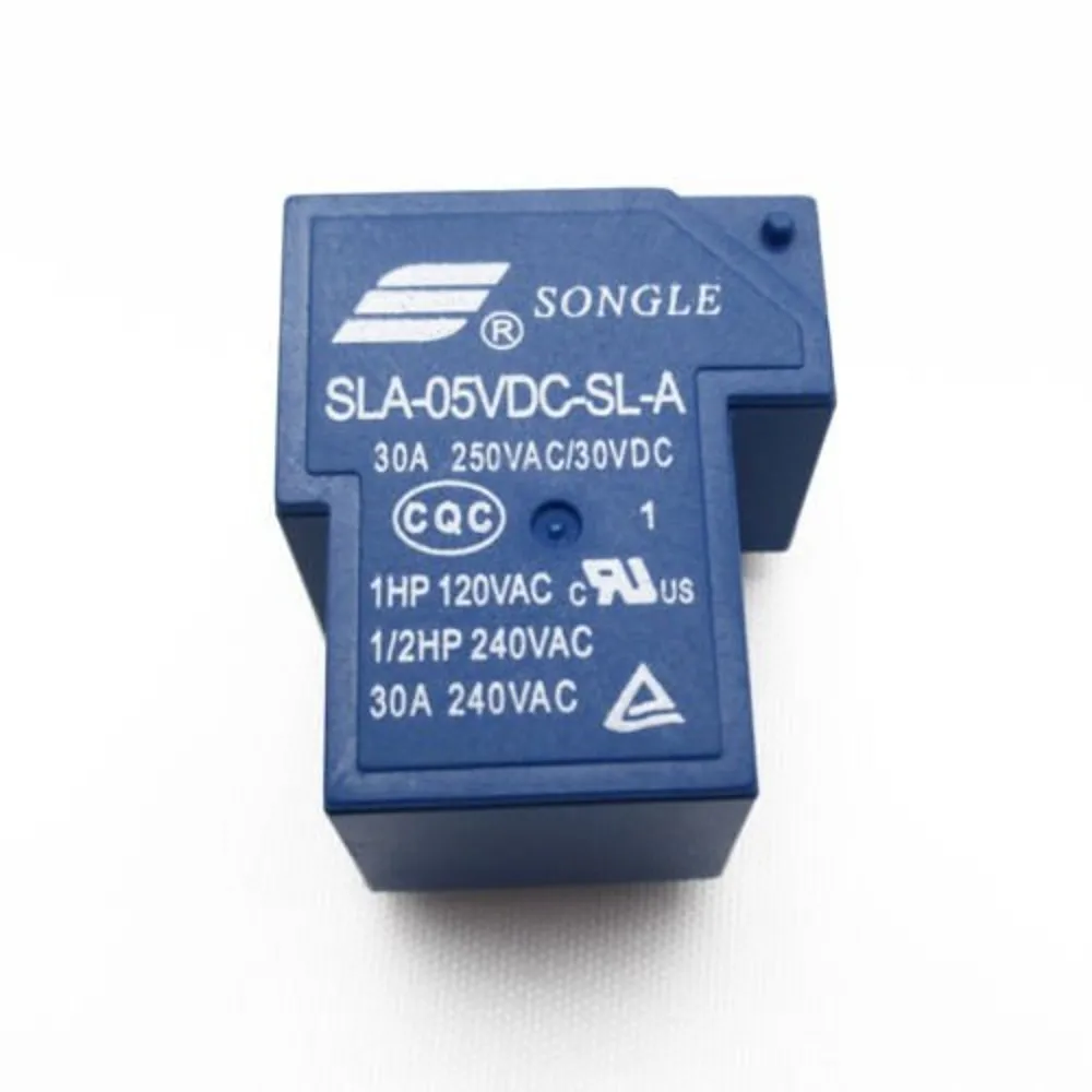 10 шт./лот Мощность реле SLA-05VDC-SL-A SLA-09VDC-SL-A SLA-12VDC-SL-A SLA-24VDC-SL-A 5В 9В 12В 24В 30A 4PIN T90