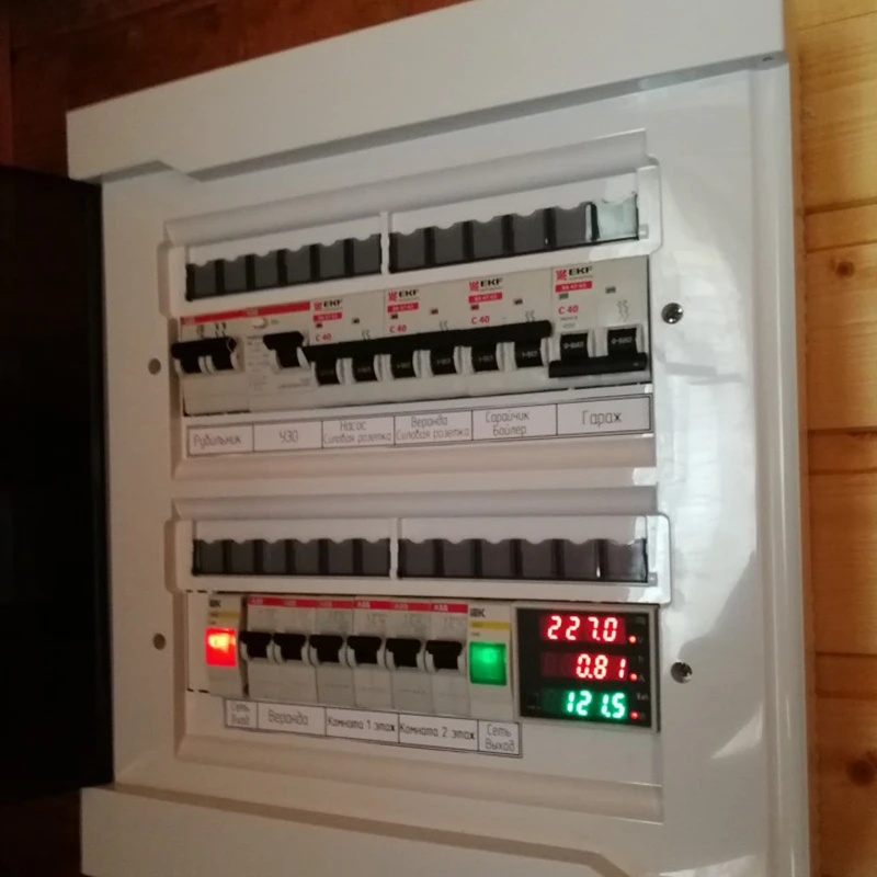 de energia ac 110v 220v 380v, voltímetro