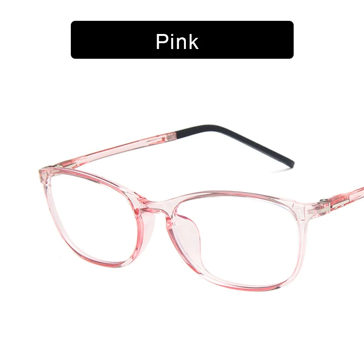 KOTTDO, ультра-светильник, анти-синяя оправа для очков для женщин TR90, прозрачная оправа для очков для близорукости, для мужчин, оправа для глаз, модный дизайн - Цвет оправы: pink