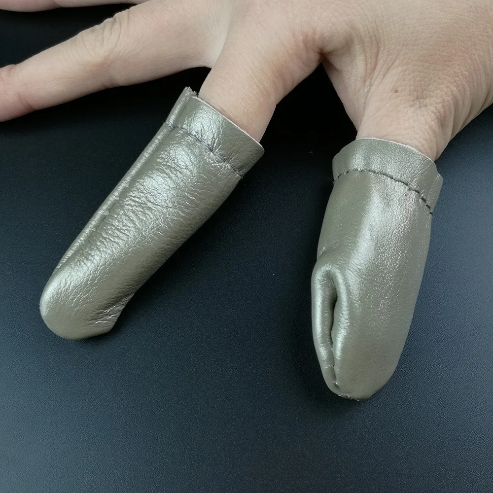 2 шт. искусственная кожа индекс большого пальца|hand crafted leather|leather thimbleleather leather |