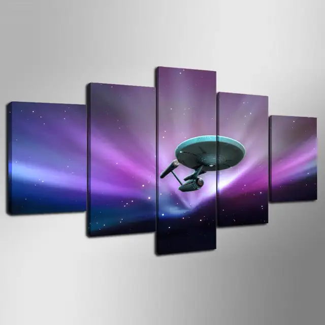 online shop wall art canvas painting style frame 5 panel movie star