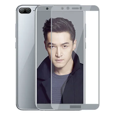 Gray 3D стекло для huawei Honor 9 Lite защита экрана Защитное стекло для huawei Honor 9 Honor9 Lite светильник 9lite Полное покрытие стекло - Цвет: Gray
