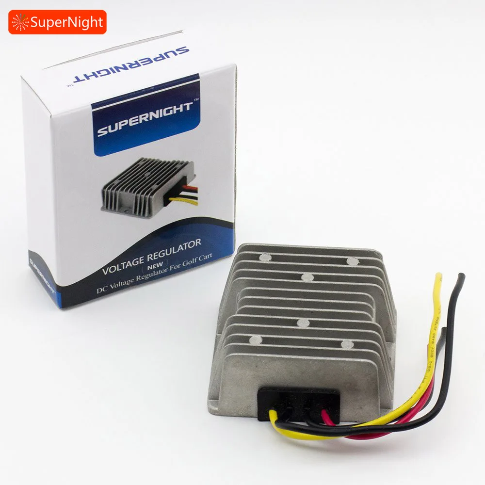SUPERNIGHT DC 24V to DC 12V 10A 120W Converter Regulator Power Supply Step Down Module Transformer
