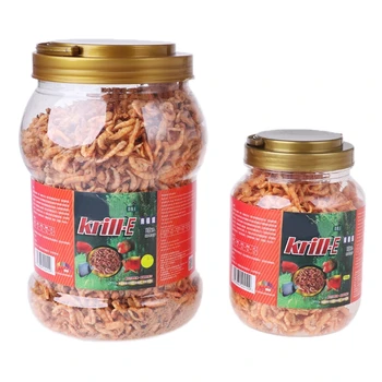 

1000 or 3500ml Tropical Cichlid Turtle Flowerhorn Reptiles Food Aquarium Fish Foods Feeding Freeze Dried Shrimp-M18